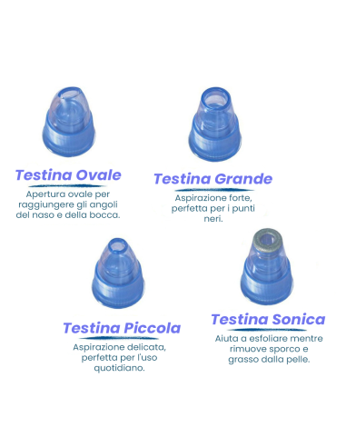 Aspiratore SUCTION pulitore facciale 345636...