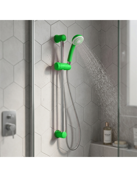 Asta Saliscendi Doccia 53cm Regolabile - Colonnina Universale con Doccino