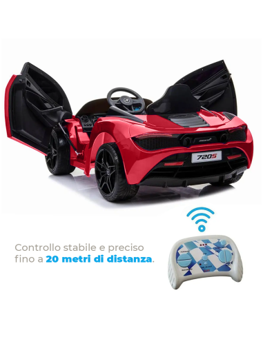 Auto Elettrica per Bambini MCLAREN 720S LT901...
