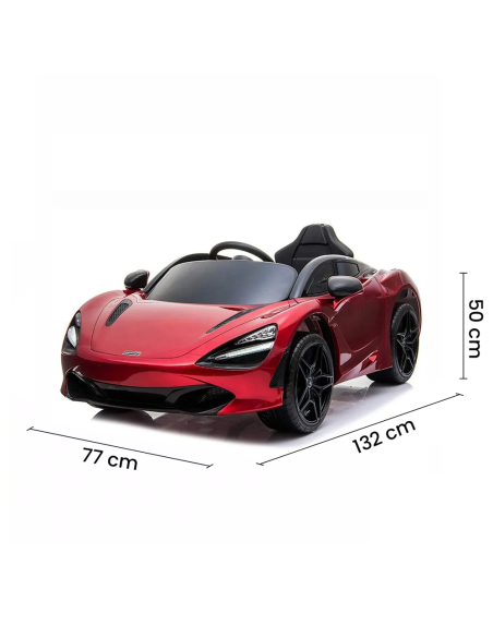 Auto Elettrica per Bambini MCLAREN 720S LT901 12V Telecomando Luci MP3 USB e AUX