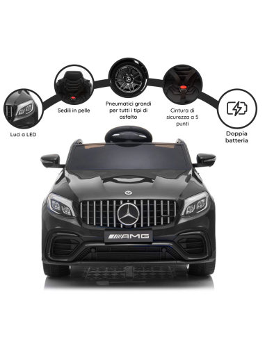 Auto Elettrica per Bambini Mercedes C63 LT896...
