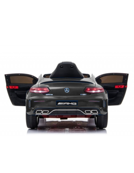 Auto Elettrica per Bambini Mercedes C63 LT896 con Telecomando Fari MP3-AUX-USB