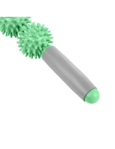 Barra massaggiatrice anti cellulite 5 sfere plastica rigida 52 cm massaggiatore