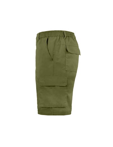 Bermuda da uomo Q186 mod. ENEA tinta unita con...