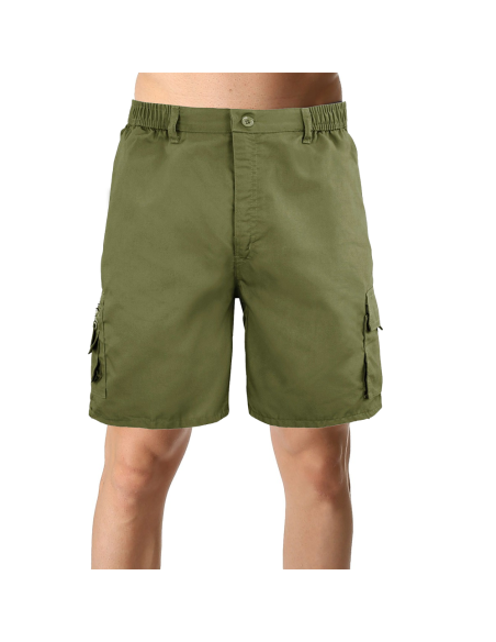 Bermuda da uomo Q186 mod. ENEA tinta unita con tasche laterali dalla M alla XXXL