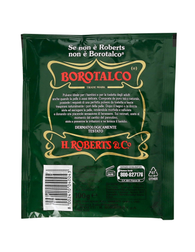 Borotalco Roberts Polvere per tutti i tipi di...
