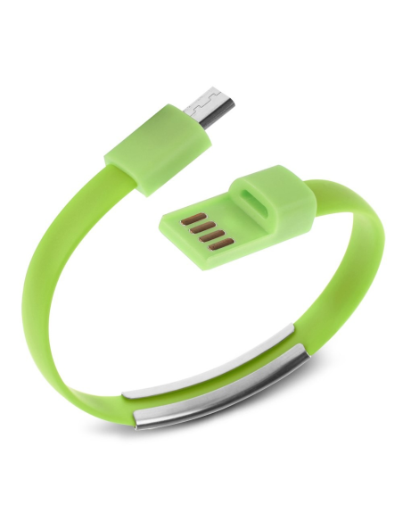 Bracciale cavo dati usb per smartphone Samsung caricabatteria in silicone unisex
