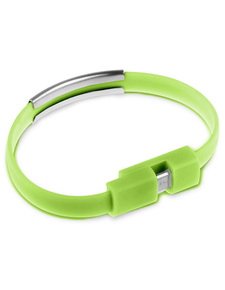 Bracciale cavo dati usb per smartphone Samsung caricabatteria in silicone unisex