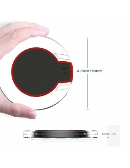 Carica batterie ad induzione wireless Qi 713527 base di ricarica wifi universale