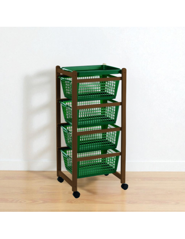 Carrello cucina 922-152 vassoi estraibili 4...