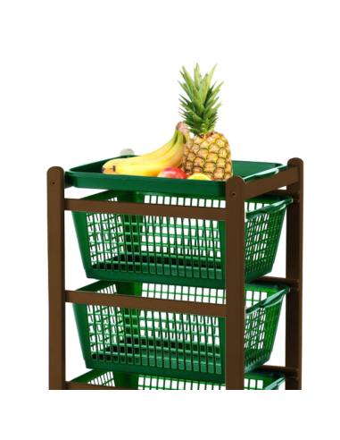 Carrello cucina 922-152 vassoi estraibili 4...
