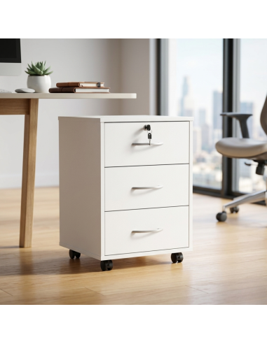 Cassettiera per Ufficio con Ruote QUICK...