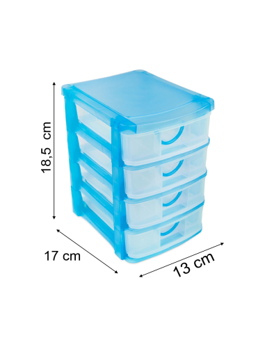 Cassettiera linea COCCINELLA 4 Piani 684203...