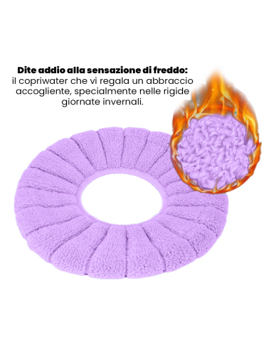 Copri Water Cuscino Per Seduta WC 4367 Calda e...