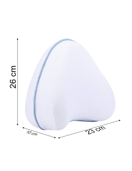 Cuscino Memory Foam gel per gambe 521092 allinea bacino schiena e postura