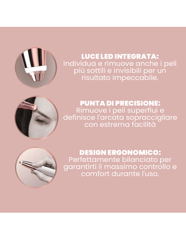 Depilatore facciale a forma di penna BEAUTY...
