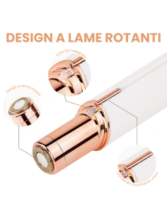 Epilatore facciale ipoallergenico per una depilazione rapida  facile e indolore  2