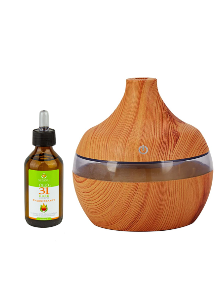 Diffusore aromateraputico Setablu da 300 ml con Olio agli estratti alle 31 erbe