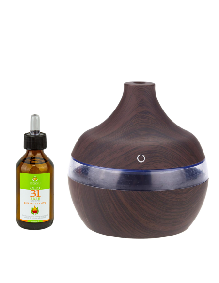 Diffusore aromateraputico Setablu da 300 ml con Olio agli estratti alle 31 erbe
