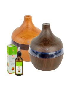 Diffusore aromateraputico Setablu da 300 ml con Olio agli...