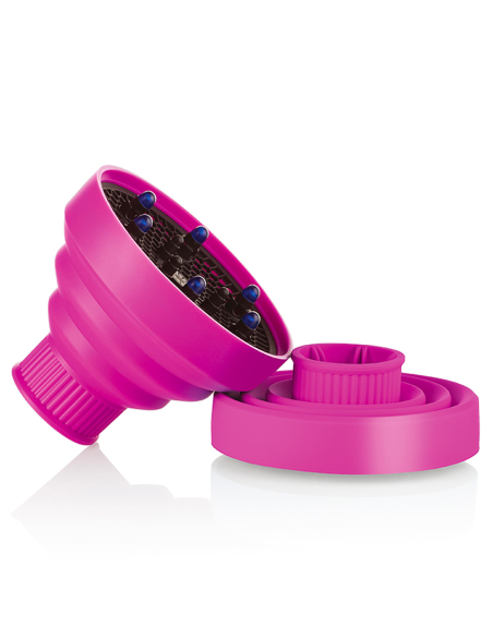 Diffusore universale per phon asciugacapelli in silicone pieghevole da viaggio