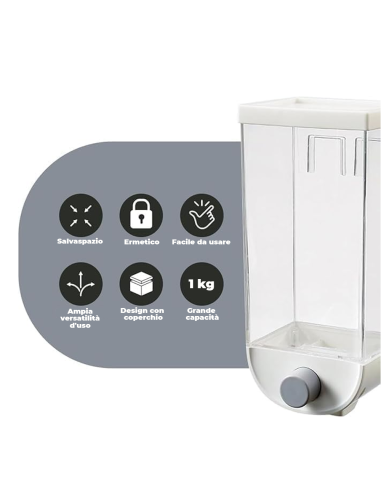 Dispenser Contenitore da 1 Kg Distributore Per...