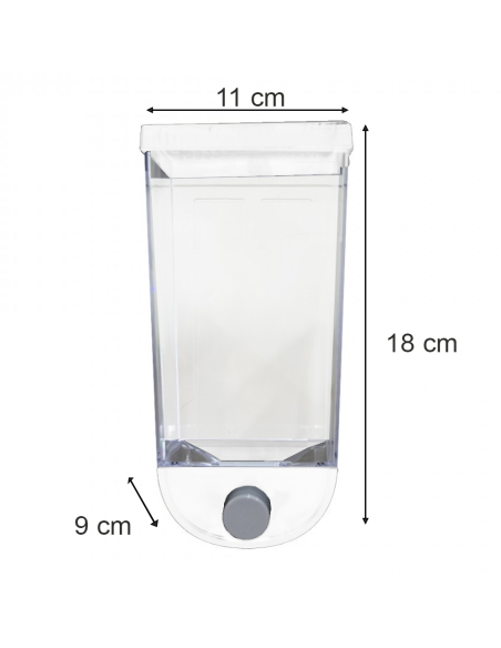Dispenser Contenitore da 1 Kg Distributore Per Cereali Frutta Secca Legumi 10243