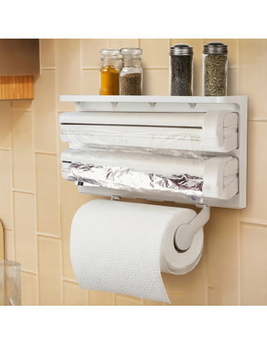 Dispenser TRIPLE 870592 da parete alluminio...