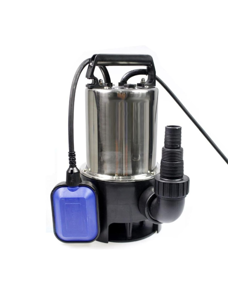 Elettropompa pompa professionale 7 metri cromata sommersa 550 Watt 10500 l/h