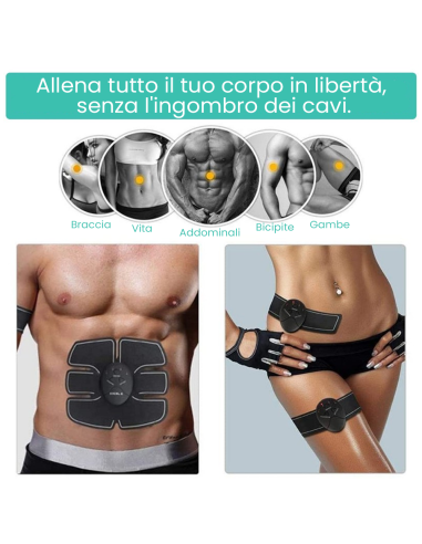 Elettrostimolatore tonificante Smart Fitness...