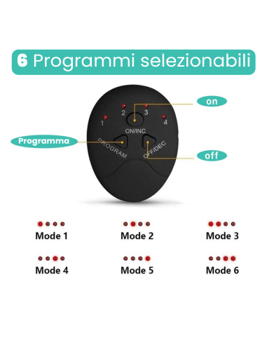 Elettrostimolatore tonificante Smart Fitness...