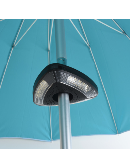 ESSENCIEL 590014 Lampada da Ombrellone 30 a 48mm 15 LED alta luminosità