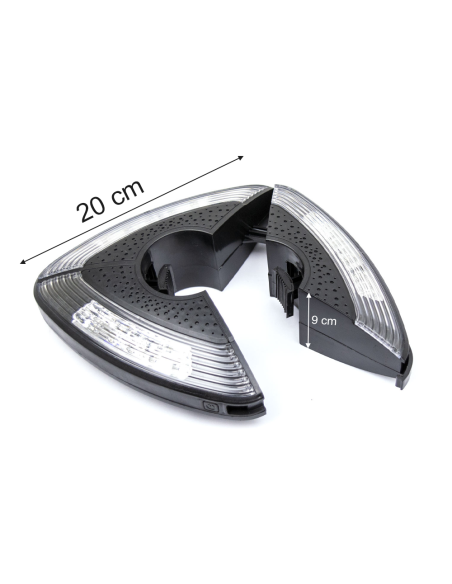 ESSENCIEL 590014 Lampada da Ombrellone 30 a 48mm 15 LED alta luminosità