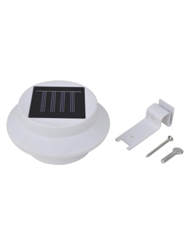 Faretto led con pannello solare 3 watt 3 led...