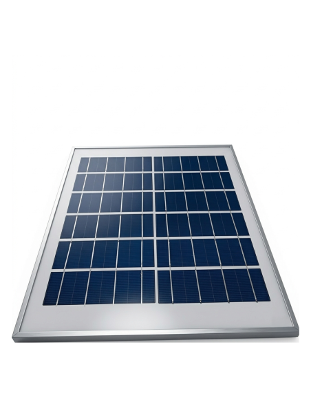 Faro 100W led fredda energia solare 011100 con crepuscolare e telecomando 6500k