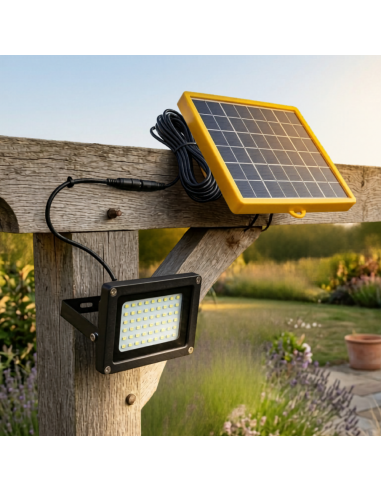 Faro led 10 W 370 lumen con pannello...