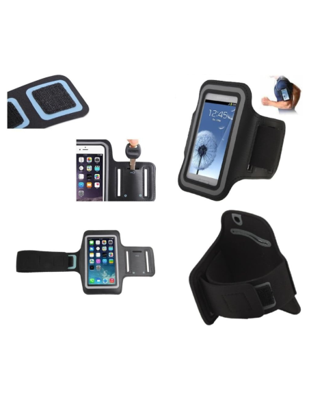 Fascia da braccio sportiva compatibile Samsung i9100 schermo tattile
