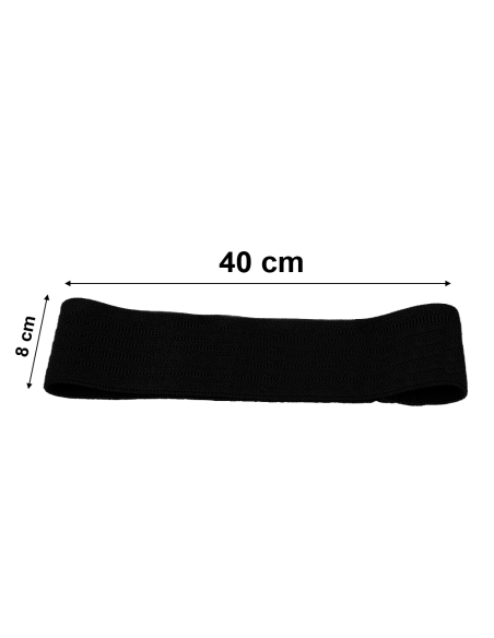 Fascia di resistenza in Nylon art. 784040 per allenamento fitness gambe glutei