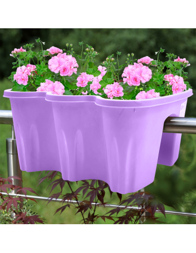 Fioriera da balcone rettangolare art. 120347...