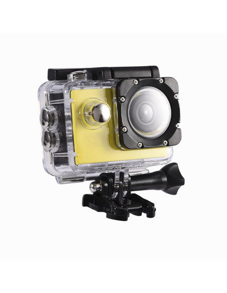 Fotocamera Videocamera Action Cam Full HD 1080P Sportiva Subacquea 30mt con Kit