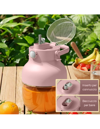 Frullatore Mixer Elettrico Ricaricabile...