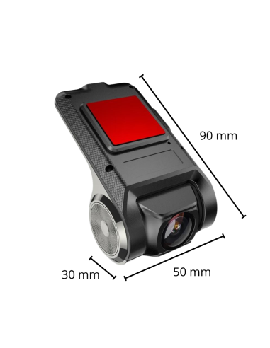 FUBUCA Dash Cam Collision lock DVR Frontale...