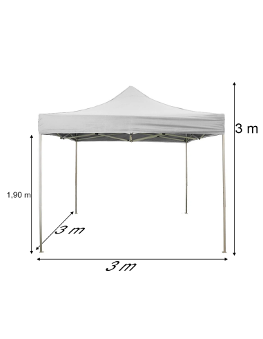 Gazebo Giardino Richiudibile a Fisarmonica...