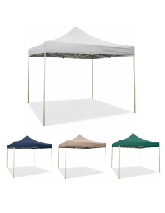 Gazebo Giardino Richiudibile a Fisarmonica Multiuso 3x3mt...