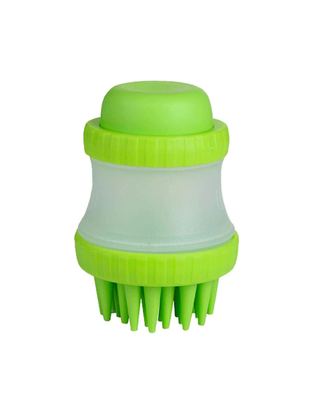 Gentle Dog Washer spazzola in silicone 221158 per cani dispenser porta sapone
