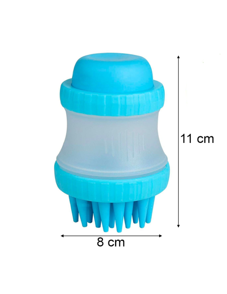 Gentle Dog Washer spazzola in silicone 221158 per cani dispenser porta sapone