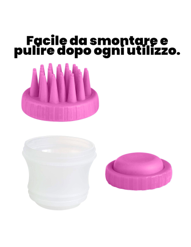 Gentle Dog Washer spazzola in silicone 221158...