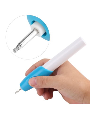 Incisore elettrico a batterie incide su ferro...