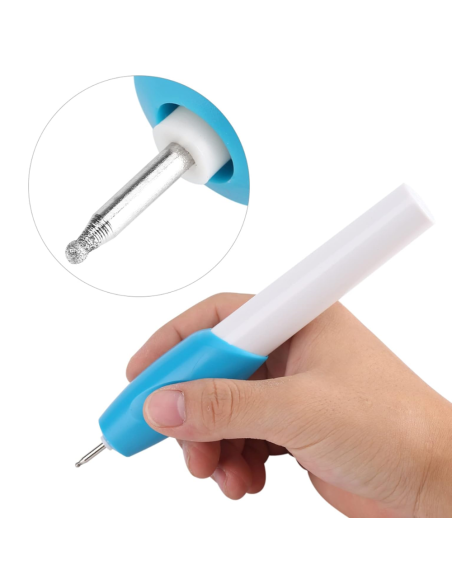 Incisore elettrico a batterie incide su ferro legno vetro ceramica plastica