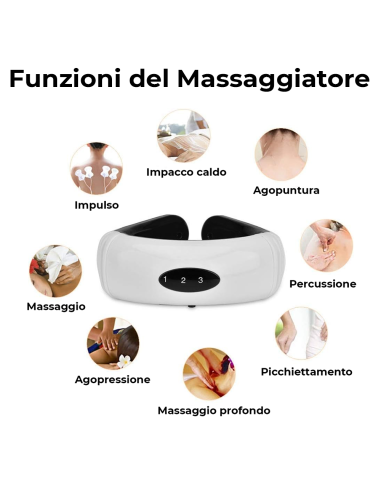 Kaili KL5830 Massaggiatore ad impulsi per...